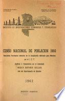 Censo nacional de población, 1960