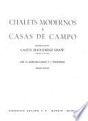 Chalets modernos y casas de campo