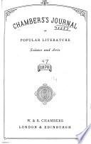 Chambers's Journal of Popular Literature, Science and Arts