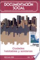 Ciudades habitables y solidarias