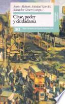 Libro Clase, poder y ciudadanía