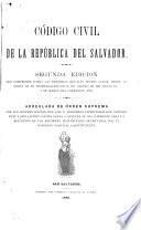 Código civil de la República del Salvador