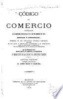 Código de comercio arreglado á la reforma decretada en 6 de diciembre de 1868