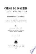 Código de comercio y leyes complementarias: Artículos 450 a 557