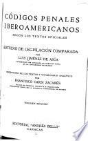 Códigos penales iberoamericanos según los textos oficiales