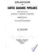 Colección de cantos sagrados populares