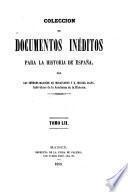 Colección de documentos inéditos para la historia de España [ed.] por M. Fernandez Navarrete [and others].