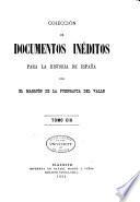 Colección de documentos inéditos para la historia de España