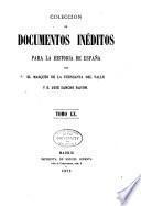 Colección de documentos inéditos para la historia de España