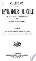 Colección de historiadores de Chile y documentos relativos a la historia nacional