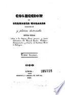 Colección de sermones morales, panegíricos y pláticas doctrinales