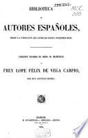 Colección escogida de obras no dramáticas de Frey Lope Félix de Vega Carpio