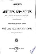 Coleccion escogida de obras no dramáticas de frey Lope Félix de Vega Carpio