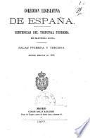Coleccion Legislativa De Espana