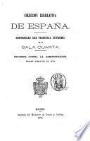 Coleccion legislativa de España