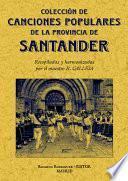 Collección de canciones populares de la provincia de Santander