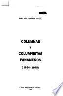 Columnas y columnistas panameños (1924-1975)