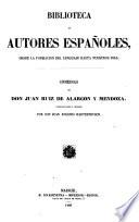 Comedias de don Juan Ruiz de Alarcón y Mendoza
