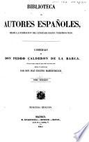 Comedias de Don Pedro Calderón de la Barca