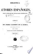 Comedias de don Pedro Calderón de la Barca