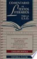Comentario de textos literarios para la E.S.O.
