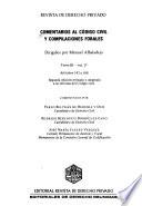 Comentarios al Código civil y compilaciones forales