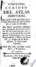 Compendio curioso del Atlas abreviado