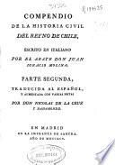 Compendio de la historia civil del reyno de Chile