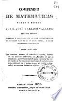 Compendio de Matemáticas puras y mistas [sic]