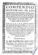 Compendio historial de los hermitaños de nuestro padre San Agustin, del Principado de Cataluña