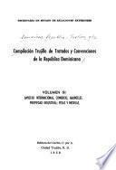 Compilación Trujillo de tratados y convenciones de la República Dominicana