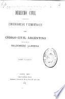 Concordancias y comentarios del Código civil argentino