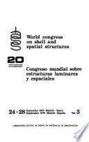 Congresso Mundial Sobre Estructuras Laminares Y Espaciales