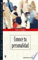 Conoce tu personalidad
