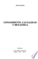 Conocimiento, causalidad y metafísica