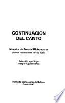 Continuación del canto