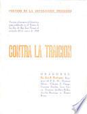 Contra la traicion