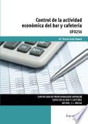 Control de la actividad económica del bar y cafetería
