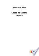 Cosas de Espana