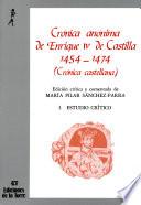 Crónica anónima de Enrique IV de Castilla, 1454-1474