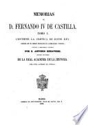 Cronica de dicho rey, copiada de un codice existente en la Biblioteca nacional
