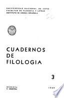 Cuadernos de filologia
