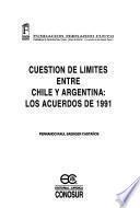 Cuestión de limites entre Chile y Argentina