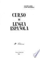 Curso de lengua española