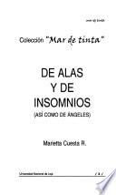 De alas y de insomnios