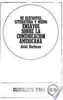 De elefantes, literatura y miedo