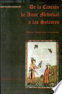 De la canción de amor medieval a las soleares