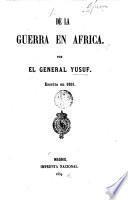 De la guerra en Africa por el General Yusuf