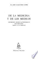 De la medicina y de los médicos