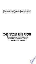 De voz en vos